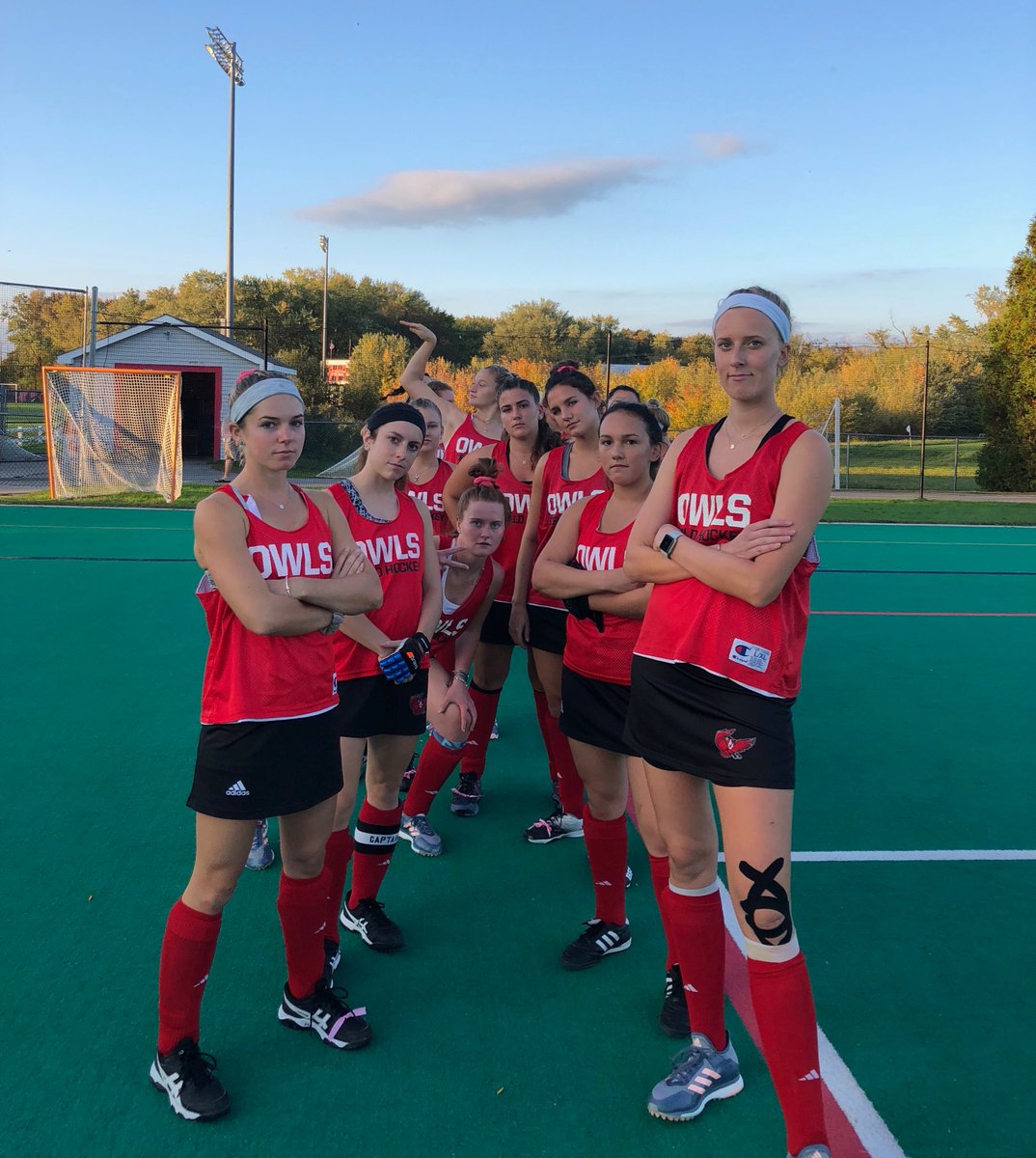 Game day ready! here we go OWLS 🦉 #uphockey #KSCFH