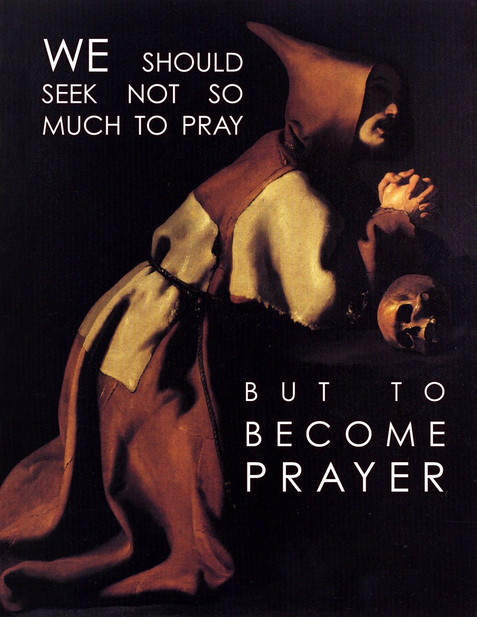 We should seek not so much to #Pray but to #BecomePrayer. #PrayForTheChurch #Squadgoals #SaintsGameday #DrewBrees