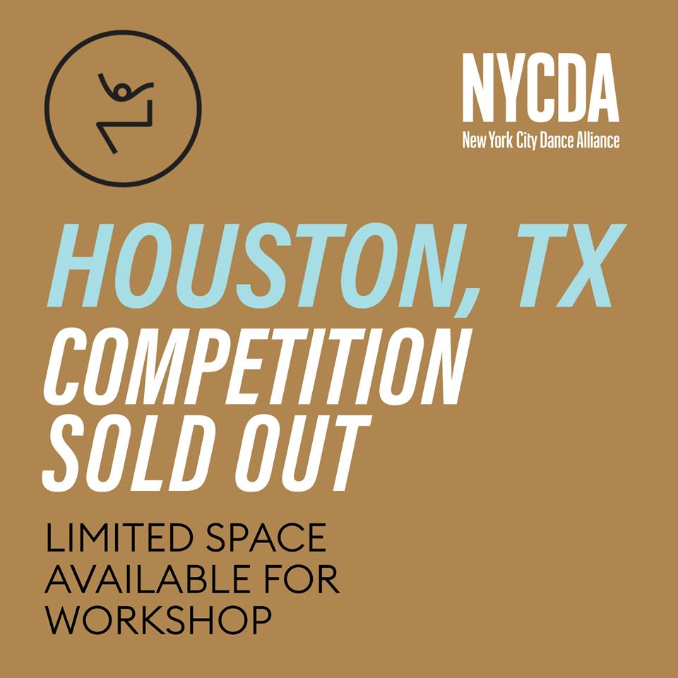 NYC Dance Alliance (@nycda) on Twitter photo Houston Competition is SOLD OUT. Limited space is available for Workshop.
To register for workshop, email your registration form to conventionmanager@nycdance.com. We can't wait to dance with you! #nycdainspires Houston Competition is SOLD OUT. Limited space is available for Workshop.
To register for workshop, email your registration form to conventionmanager@nycdance.com. We can't wait to dance with you! #nycdainspires