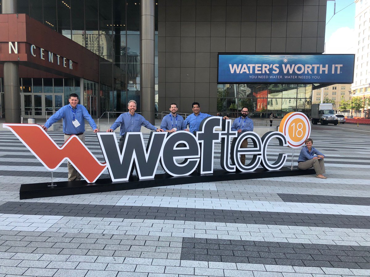 pipestoneeq's tweet photo. What a great time @WEFTEC last week.  Great show!
#WEFTEC18 #NOLA #watersworthit #valuewater https://t.co/XSJiSk1K0g