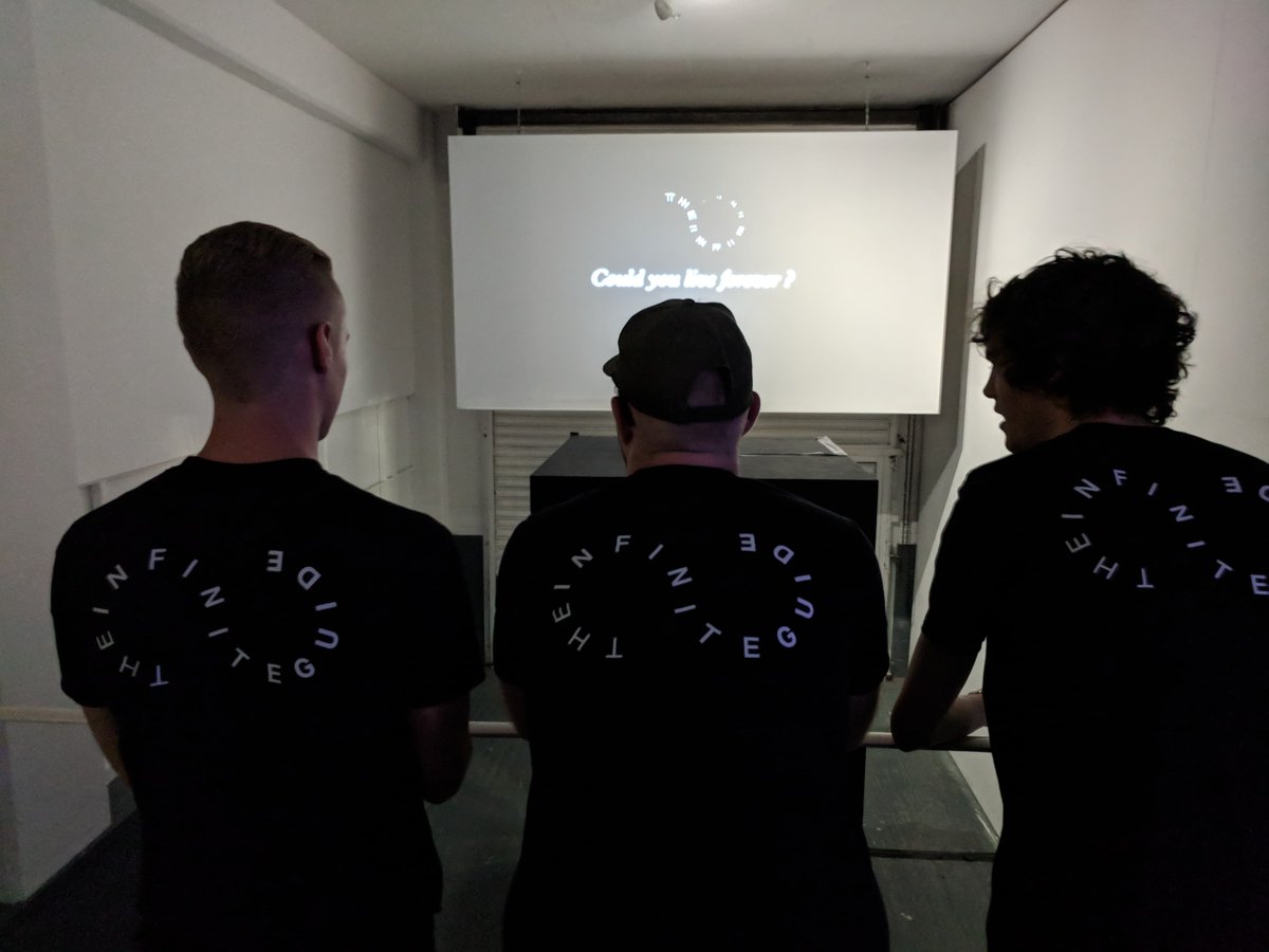 Upload your memories to a computer to achieve immortality? We recently used our experience in #digital technologies to build interfaces for The Infinite Guide by i-DAT, who explored this concept in their awesome exhibition at @karstgallery #plymouth - theinfinite.guide