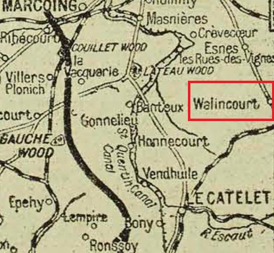 The report also details that on both sides of the main road towards the Roman street of Le Cateau, the enemy achieved a deeper break in our lines. We finally managed to stop its thrust in the Walincourt-Elincourt line and west of Bohain. #1918live