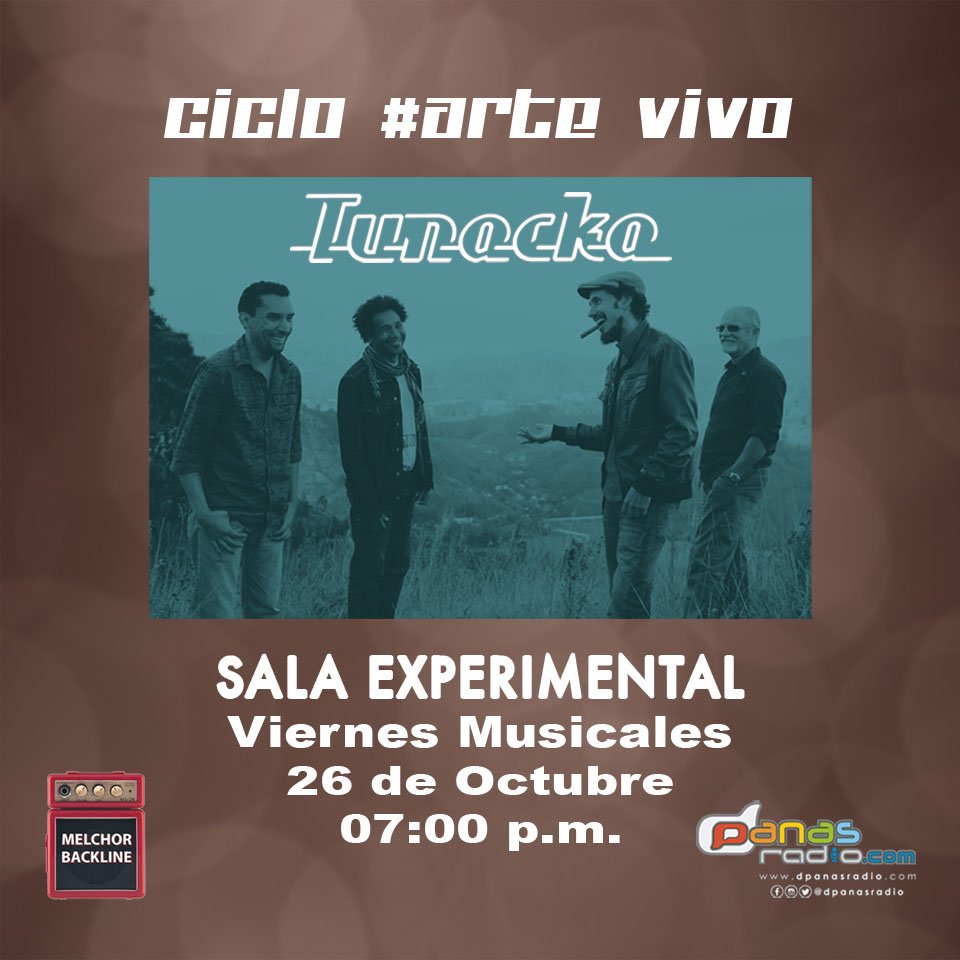 cculturalam's tweet photo. Octubre es de #ArteVivo quienes celebran esta edición como siempre apoyando a bandas de distintos géneros musicales para el disfrute de la juventud. ¡No se pierdan el viernes 26 de octubre a #TUNACKA! Entradas en nuestra taquilla o directamente en https://t.co/saW8eibJNE https://t.co/1QFdtVw0BO