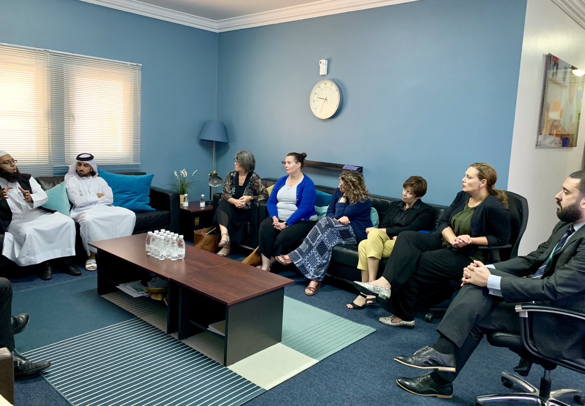 QFIntl's tweet photo. We thank the @EDI_QF team for hosting us today at their headquarters and introducing our educators to their world-class programs for teachers at 11 @QF schools to support them in preparing this generation for the future #tlforum2018 https://t.co/USY7ZBAD0H
