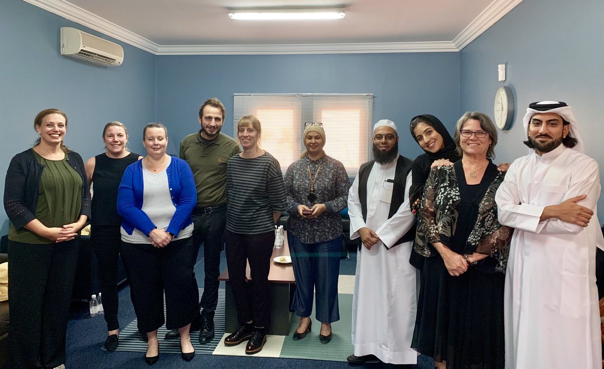 QFIntl's tweet photo. We thank the @EDI_QF team for hosting us today at their headquarters and introducing our educators to their world-class programs for teachers at 11 @QF schools to support them in preparing this generation for the future #tlforum2018 https://t.co/USY7ZBAD0H