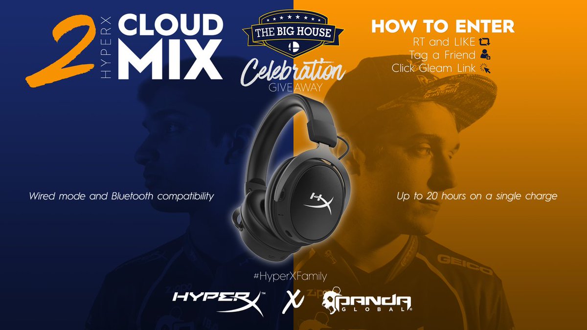 PandaGlobal's tweet photo. Our Melee team of Plup and Zain faced off in Loser's Semi Finals, ending their TBH8 run in 2nd and 4th. 

Support them by entering a @HyperX Cloud Mix giveaway! https://t.co/gpVT0yak2N

Both are incredible players, and they'll just keep getting better. https://t.co/jr2JuBYc3x