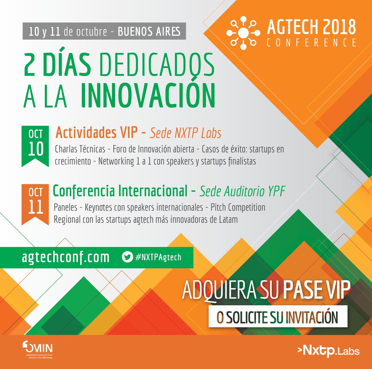 CarlosBecco's tweet photo. Orgullosos de poder presentar el caso @Indigoag en las actividades VIP #AgTechConference #NXTPAgTech ¿Nos vemos mañana? https://t.co/mG0BwrTSME
