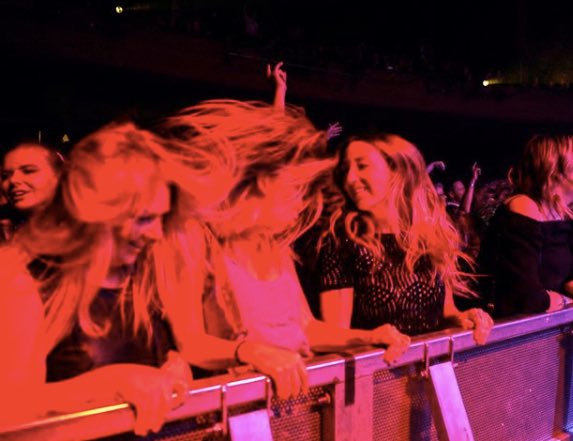 The Boom Booms (@theboombooms) on Twitter photo Girls in the front row ruthlessly trying to make Aaron jealous by waving their hair everywhere. Little do they know about the money he's saved on hair cuts and products. #baldandbeautiful <a href="/VogueTheatre/">Vogue Theatre</a> Girls in the front row ruthlessly trying to make Aaron jealous by waving their hair everywhere. Little do they know about the money he's saved on hair cuts and products. #baldandbeautiful <a href="/VogueTheatre/">Vogue Theatre</a>