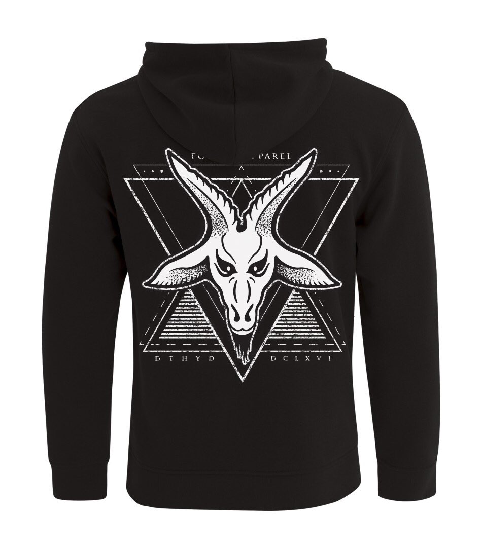 NEW! We’ve added our new Renegade zip hoodie to our online shop 😈 it’ll also be available at the #CalgaryTattooShow this weekend!

thefourthapparel.com

#yyc #thefourthapparel #hoodieseason #apparel #baphomet