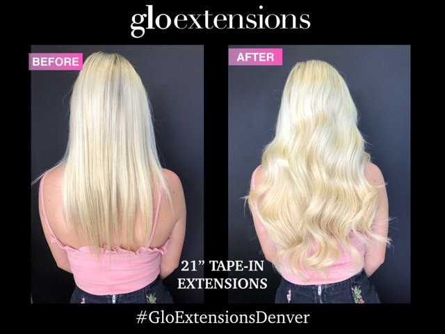 #HAIRGOALS! 🔥❤️🔥❤️🔥❤️ Interested in some tape in extensions? Give us a call at (303) 968-4222 #GloExtensionsDenver #GloCaitlin #HairtalkUSA #tapeinextensions #ExtensionExperts #hairextensions #denverhair