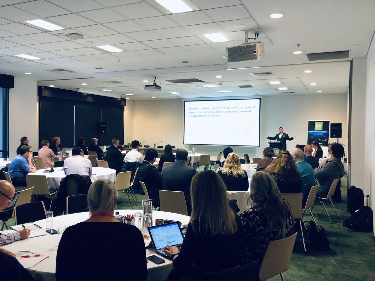 Gov2Aus's tweet photo. First fantastic keynote of the day -
Darren Whitelaw from Service Victoria teaching us about the importance of designing for customer with a human centred approach @darrenwhitelaw @servicevic https://t.co/fGnrRfOlcp