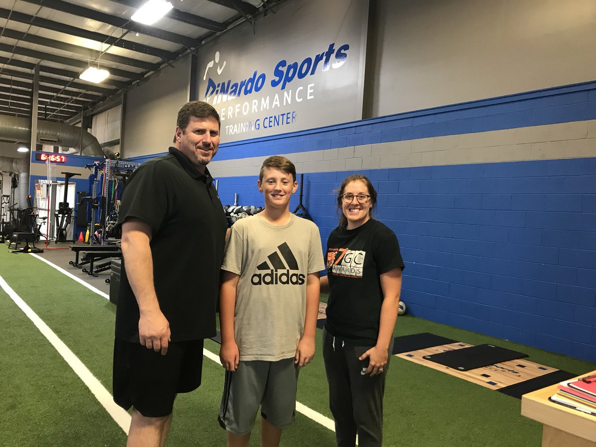 Day one of Titleist performance fitness!  <a href="/DiNardoSports/">DiNardo Sports</a>