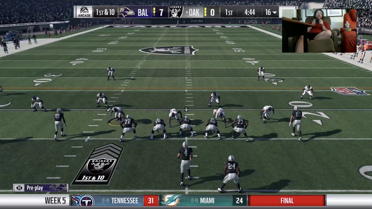 TheTPCDL's tweet photo. TPCDL GOTW action has the Ravens and Raiders clashing in Oakland. Catch the game live at https://t.co/TkeemCnaFl or https://t.co/SJn64Mryvg #TPCDL https://t.co/9MIYJsclqz https://t.co/oX1ZrdcqaM