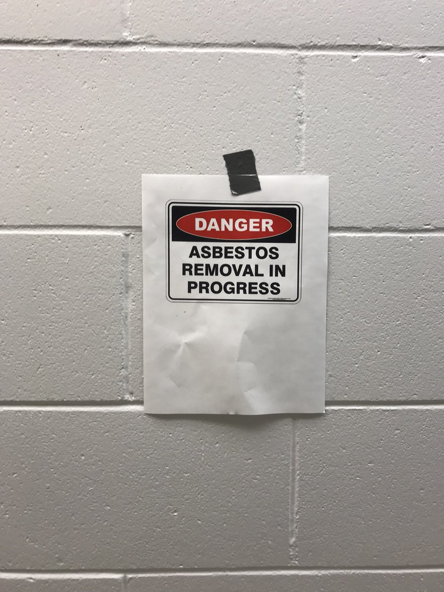 jameshedberg's tweet photo. Ok safety sign. So what should we do? Leave the building? Hold our breath? Do our work while afraid?#badsignage https://t.co/eG4x1Nj3Ok