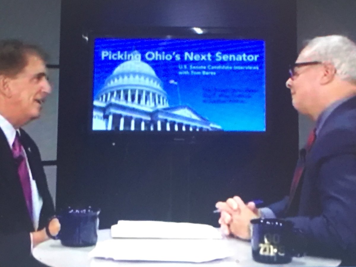 TomBeres's tweet image. Watch my interview with GOP Senate candidate Jim Renacci, President Trump's pick. We  discuss his underdog campaign, his argument Sherrod Brown is too liberal for Ohio ,his push to publicize  details of Brown's 1980's divorce  and much more on WKYC.com  .
