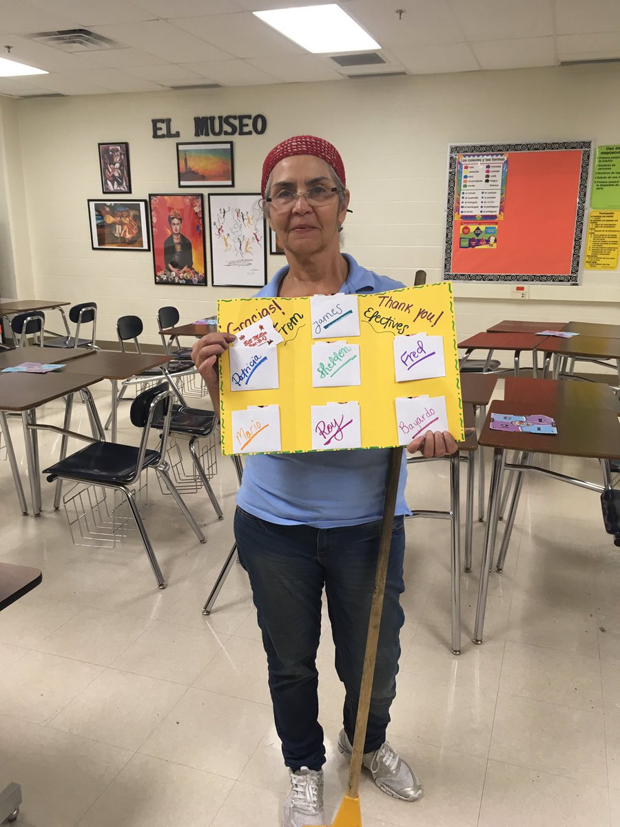 c_uresti's tweet photo. @NISDPatNeff here in Neff value our custodians all the time!!! Thank you for all you do!!! https://t.co/zOb5VtAs1T
