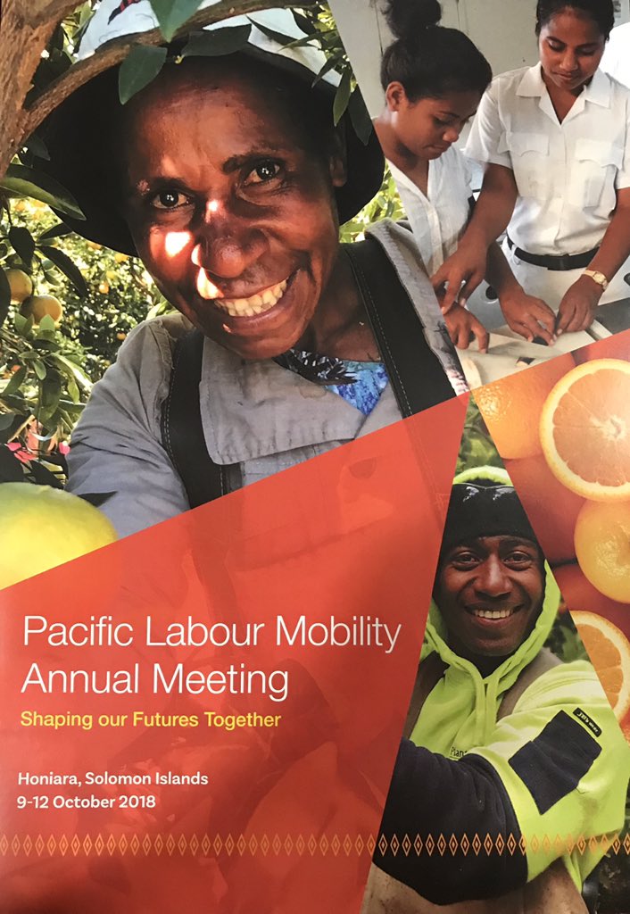 TashaSiaosi's tweet photo. “Labour Mobility offers a win-win situation for all” ~ Hon. Rick Houenipwela, Prime Minister of the Solomon Islands #PLMAM #shapingourfuturestogether https://t.co/HmwgnBs7Uz