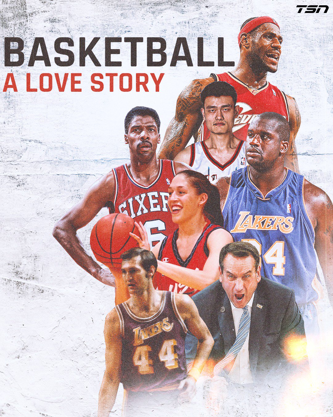 TSN on X ESPN presents Basketball A Love Story a 20 hour 10 part documentary from Peabody Award winning director Dan Klores. Watch episode one LIVE NOW on TSN1 and episode two at 9pm ET
