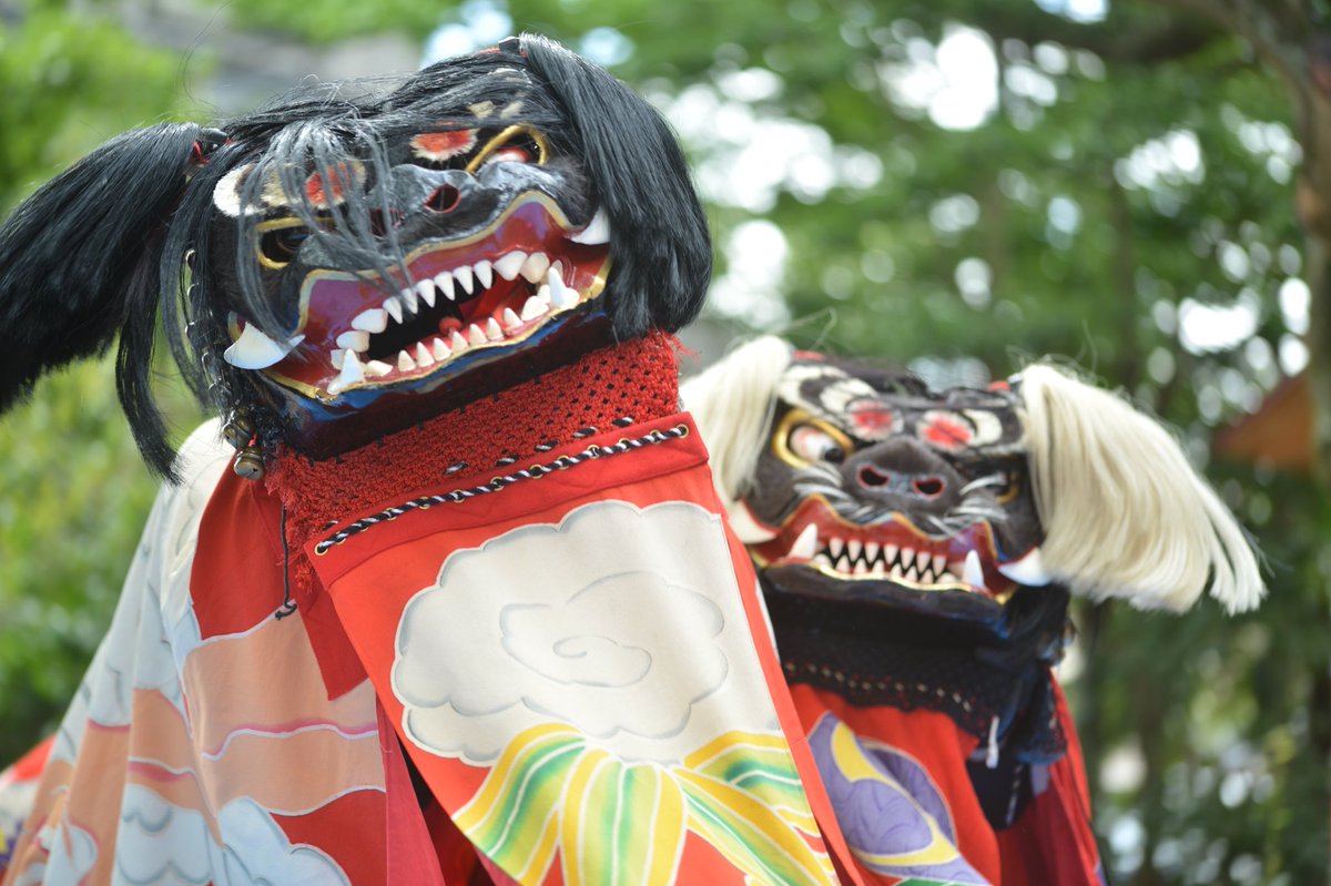 日本一現役の獅子舞が多い香川県。その数800。讃岐獅子舞保存会さんの
