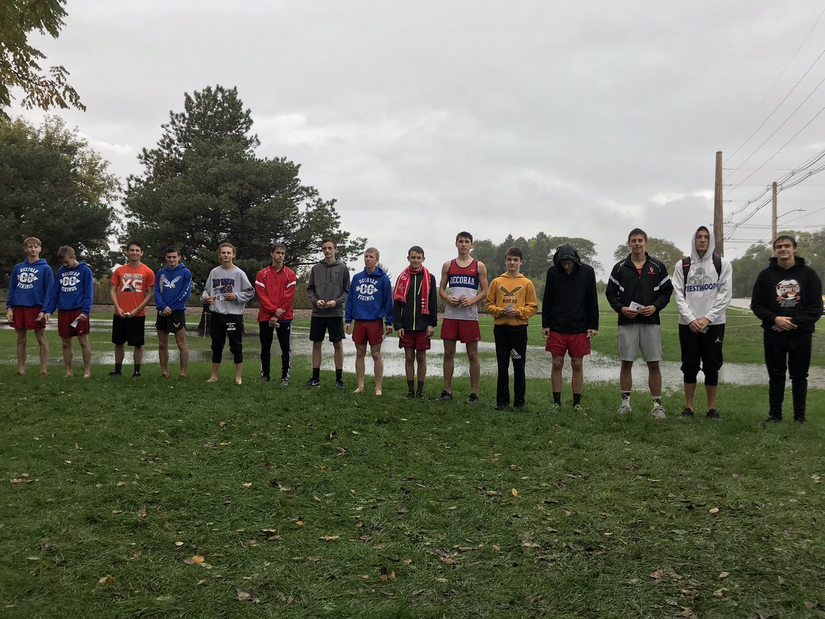 CometXC's tweet image. Very proud of these three boys who earned All-NEIC: Mason Deeter (3rd), Nick Litterer (13th), and Phillip Bachman (15th). The boys earned 3rd as a team, 9 points off second place.