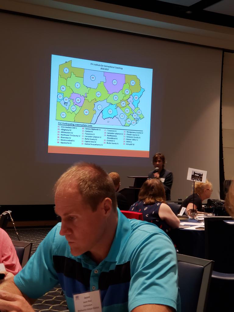 25 of 29 IUs represented at the PIIC PLO conference.  Focus on Learning re-imagined and instructional coaching. #PIICPLO #TPIIC <a href="/padeptofed/">PA Department of Education</a> <a href="/piiccoach/">TPIIC</a>