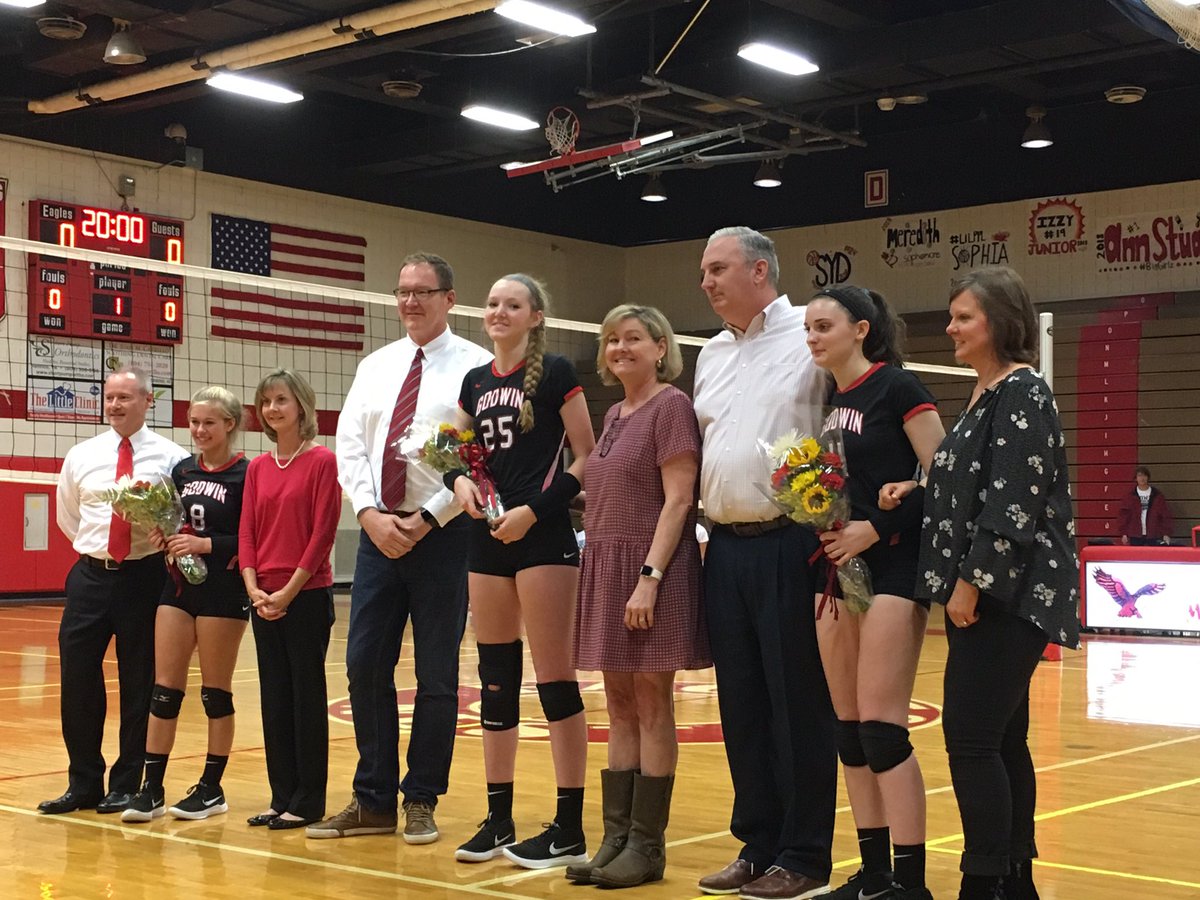 GodwinPride's tweet photo. Girls Volleyball Senior Night! https://t.co/LQN7m2ak4W