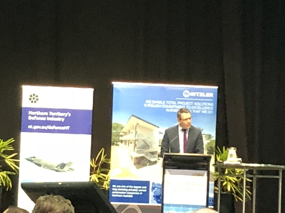 jgschoolmeester's tweet photo. Chief Minister, The Hon. Michael Gunner MLA opening the 6th Northern Australia Defence Summit #ADMnorthern18 #developingthenorth https://t.co/mIPiqlsXJZ
