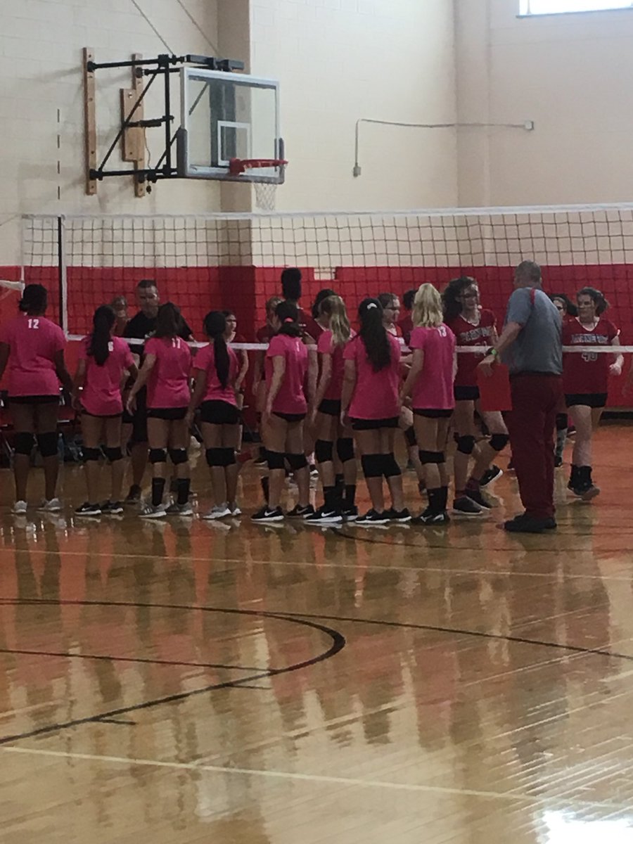 ROBMS Volleyball falls on 2 sets to TRE.  Good luck next time ladies!
