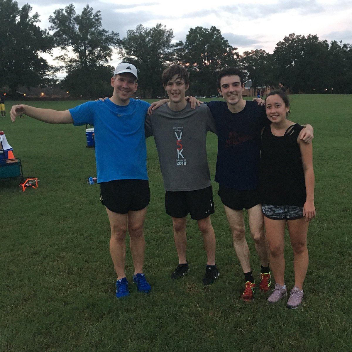 Cole took off 3:40 and Thomas took off 2:30 from last week's <a href="/SirWalterRun/">Sir Walter Running</a> pop up 5k!
