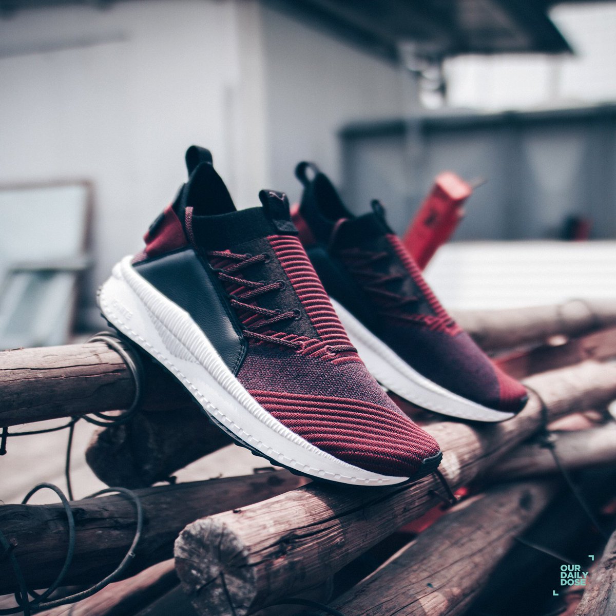 puma tsugi jun red