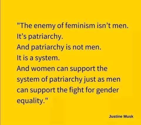 As long as gender is blamed for systemic inequality, it will hinder the rate of our evolution, which<a href="/tag/bodyheat"class="tags"><span>#bodyheat</span></a><a href="/tag/andotherstuff"class="tags"><span>#andotherstuff</span></a>