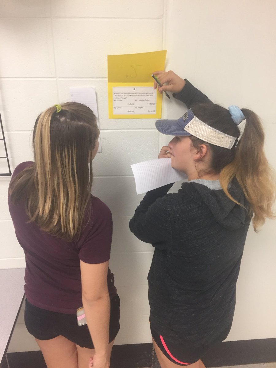 mamapeek_'s tweet image. Parenting class students workedtheir way  through a Problem Trail review #colaboration #PrenatalDevelopment