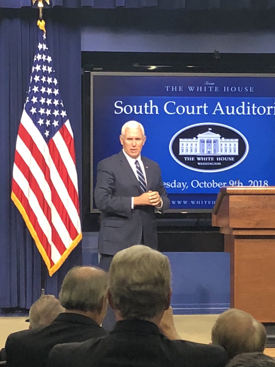 tim_brown's tweet photo. Attended a Faith Based Initiatives Briefing at The @WhiteHouse with @VP Mike Pence speaking to leaders and pastors from Florida. 
@flcog1 #flcog1 #flcog #BelieveFLCOG #GodblesstheUSA https://t.co/44AgGNmjSt