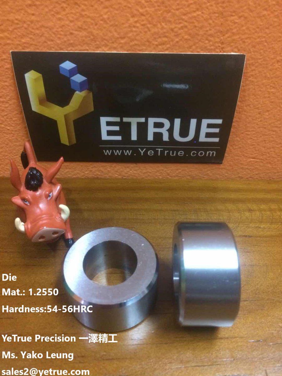 yakoyetrueleung's tweet photo. #凹模 #Die
Mat.: 1.2550
Hardness: 54-56HRC
Simply send your sketch via mail, fax, or e-mail, for a prompt quotation.
#YeTrue
#YeTruePrecision #一澤精工
https://t.co/1uOE9YE9Ie
✉sales2@yetrue.com(Ms. #Yako Leung)
☎/ ✉+0086 13431315414(Ms. #Yako Leung) https://t.co/unTgotIbFT