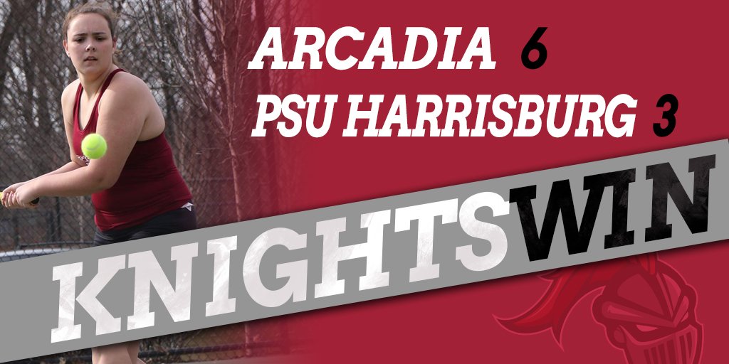 Knights win❗️<a href="/Arcadia_MSOC/">Arcadia Men's Soccer</a>, <a href="/Arcadia_WVB/">Arcadia W Volleyball</a> and <a href="/Arcadia_Tennis/">Arcadia Tennis</a> all pick up wins❗️#GoKnights