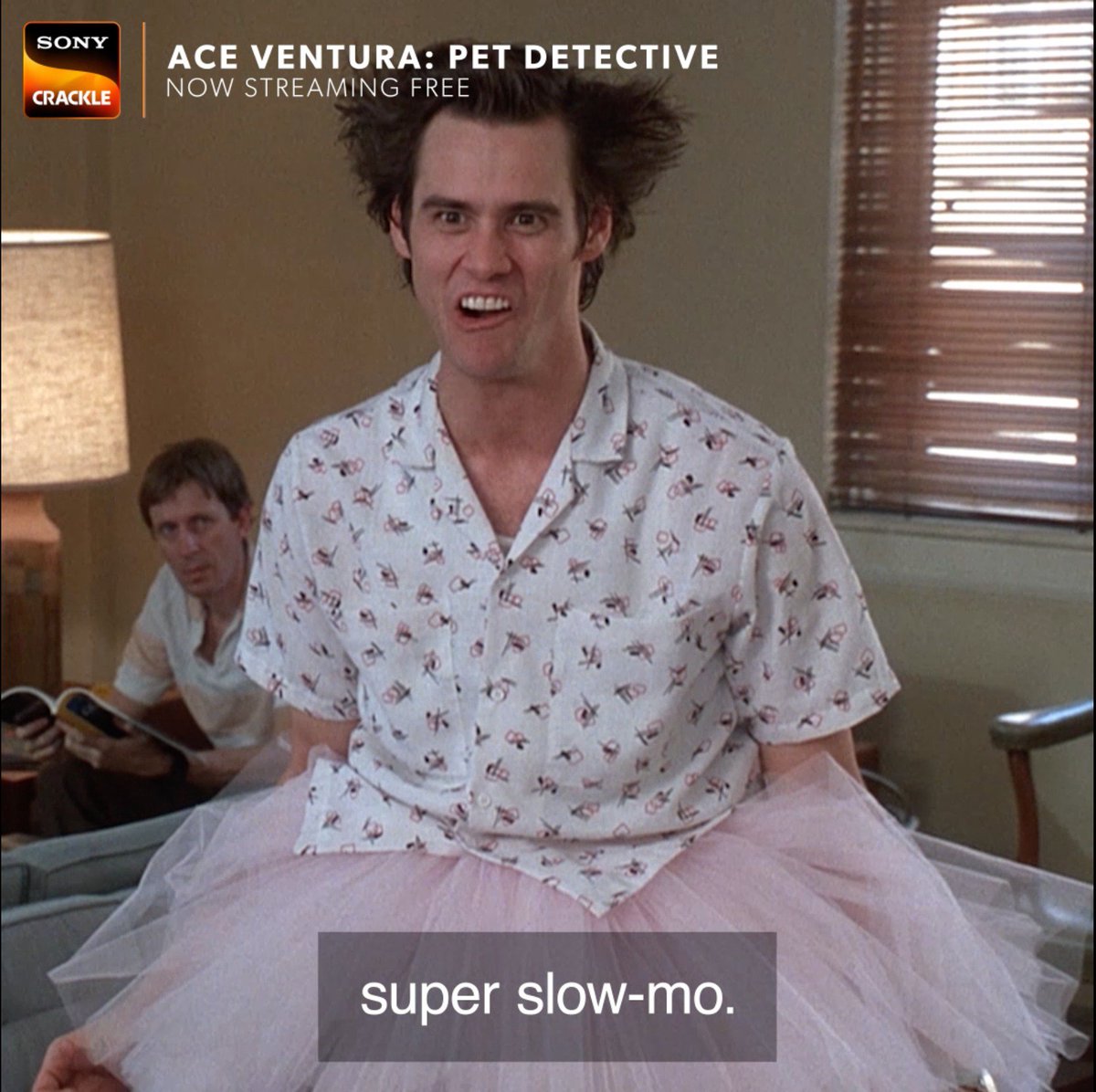 ace ventura pet detective tutu gif