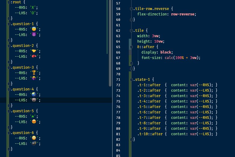 bridgetrobbins's tweet photo. Know what's 🔥 ?
Support for #emojis in #csscustomproperties
#FrontEnd fun times over at @WeirdlyHub HQ 😎 https://t.co/K1ld7jxsbi