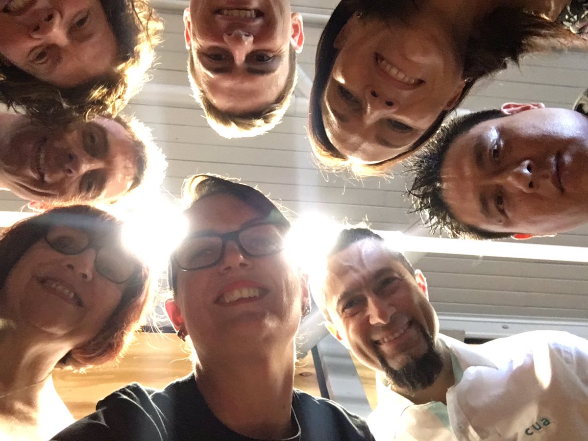 sonjamhooper's tweet photo. My awesome team today!! #cuasls2018 https://t.co/Ds4048N8WW