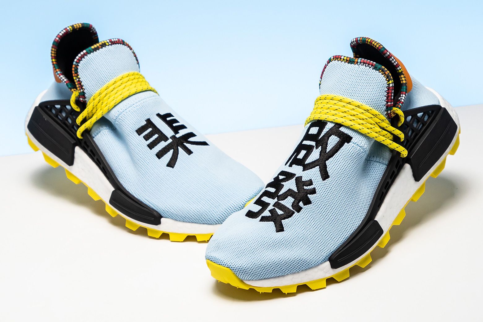Nmd with writing on hot sale them