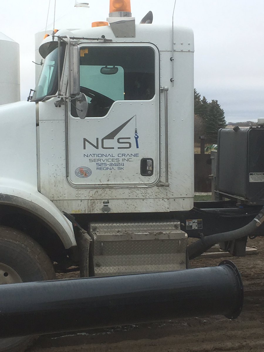 First day with the crane. Was a bit nervous with the big leg hanging in the air. No problem for this crew. Leg secure and spouting on. More to come tommorrow. <a href="/NorstarMFG/">Norstar</a> <a href="/GarrattIndust/">Garratt Industries</a>