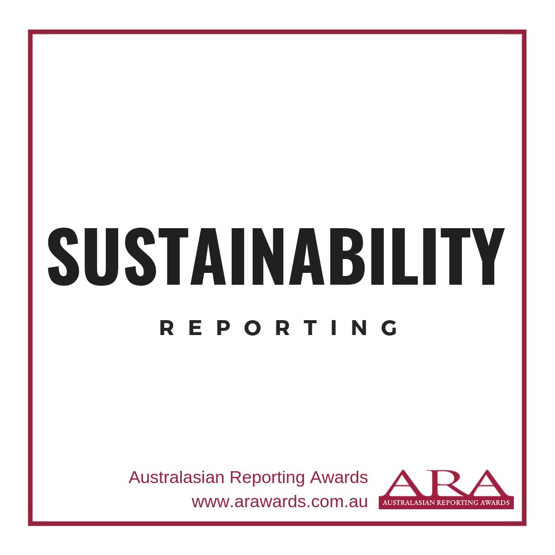 The 2019 Australasian Report Awards will have a strong focus on Sustainability Reporting. 
It’s easy to enter. Just visit the website in our bio for more info.

#ARAwards #sustainability #reporting #ARA #Awards #ARAwards19