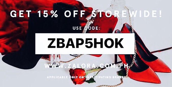 Aemiraaaaaa's tweet image. Bismillah, Hihi. Nk shopping dekat Zalora.com guna promo code ni 💕 ZBAP5HOK tau tau? nnti dapat disc 15% 😻😋 #zaloracode #zalorapromocode
