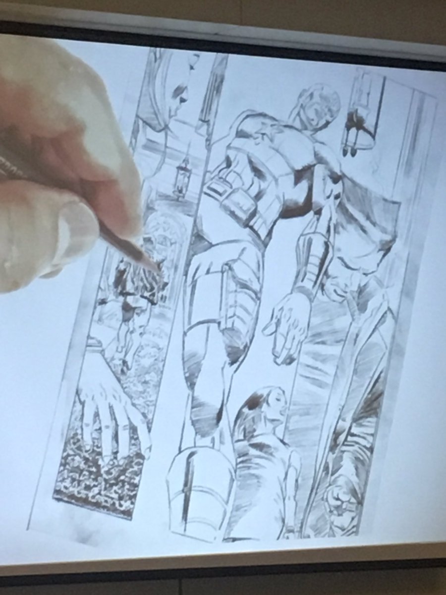 D59Rupley's tweet image. All Rupley Ss returned to school today with an amazing assembly to show how learning has real world applications. Thanks to our Marvel comic writer, artists, and mathematician...Gerald DeCaire! #D59learns #MathMarvel #superheroes