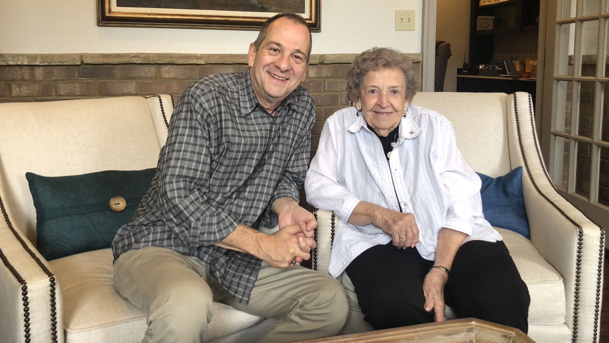 DrJohnHull's tweet photo. Look who came to see me today...Pat Richardson! She’s the wife of the late Pastor Richardson who was a former Pastor here at Eastside. This faithful servant has been a member since 1968! https://t.co/TWC4fzSsC8