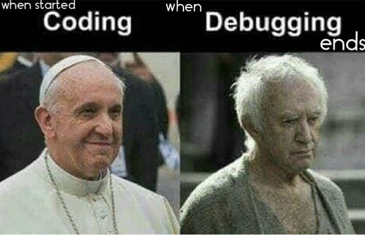 codeshn's tweet image. #programmerjoke #coderjoke #developerjoke #codingjoke #debugging 😂🤣