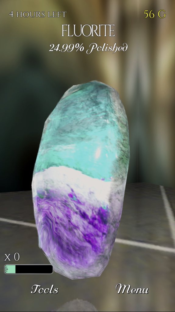 edannunziata's tweet photo. Here is the same rock at almost 25% polished! #PocketRocks https://t.co/6FA6wILqVe