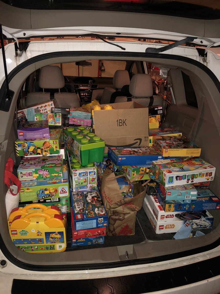 kclubkindness's tweet photo. Wow! Thank you all for being so generous with your support. We know the amazing children fighting for their lives will enjoy these immensely. Thank you @calebeffectorg for your support. You guys are awesome! #kclubkindness #thecalebeffect #legosforthekids https://t.co/XXJv7QI30E