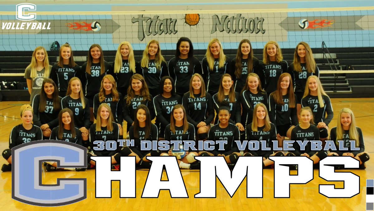WE ARE..... 30th DISTRICT CHAMPS
⚔️🏐⚔️🏐⚔️🏐⚔️🏐⚔️🏐⚔️🏐⚔️
#LetsGoTitanx <a href="/MLCHS_VBall/">Titans Volleyball</a>