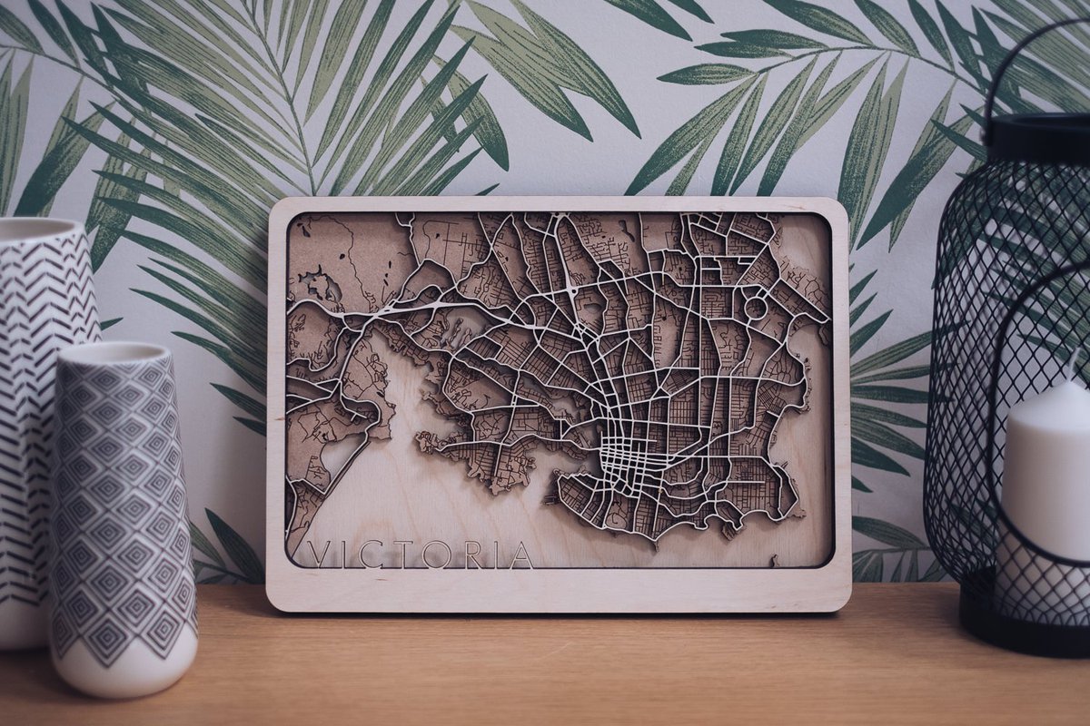 VicTransAuto's tweet photo. What an amazing wood map of Victoria! See more pictures here - https://t.co/svDyqE6kge https://t.co/ANugnb6tAt