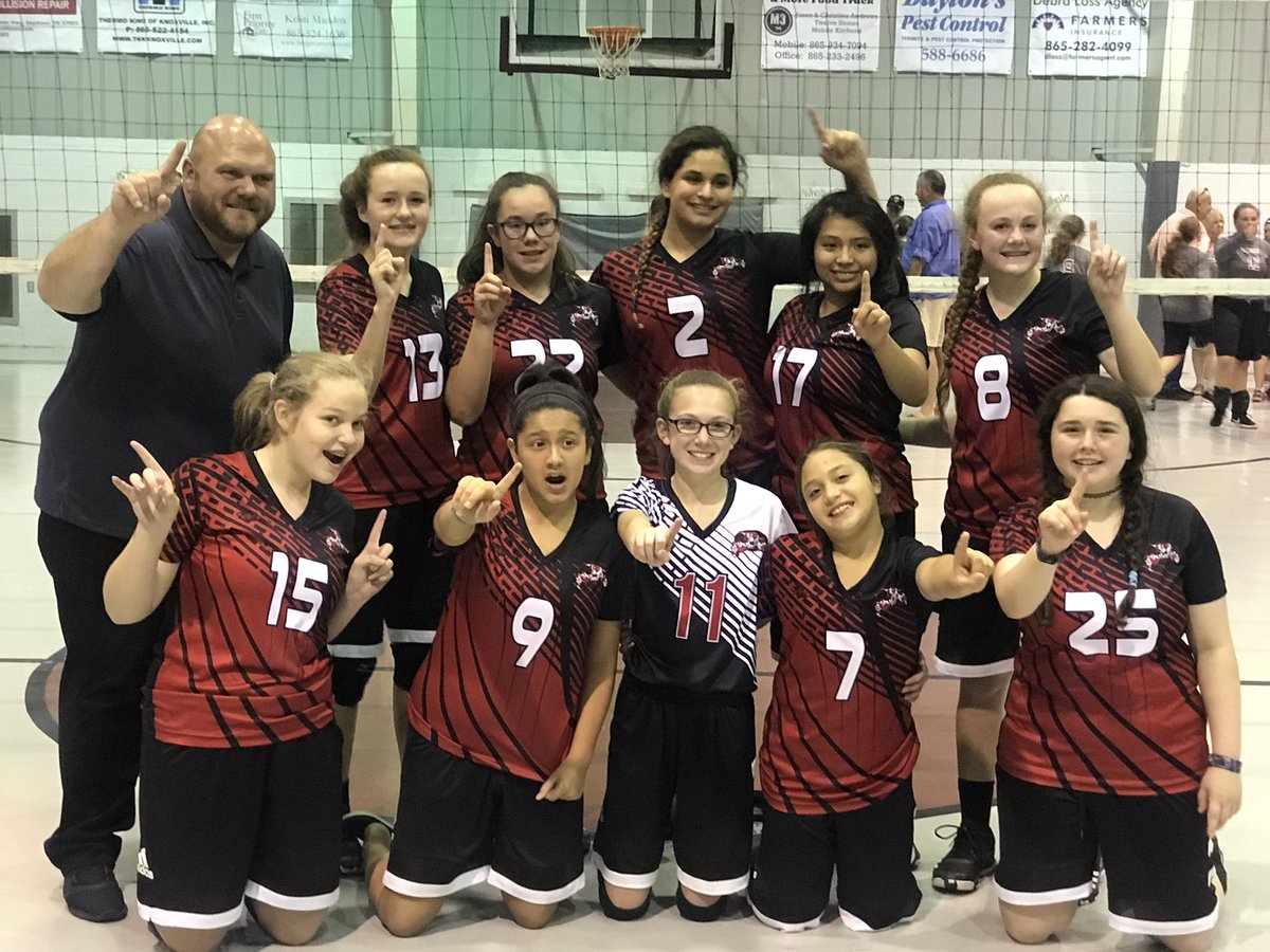 CASmokies's tweet photo. Congratulations, CAS Junior High Volleyball! Tonight, they completed an UNDEFEATED season without even losing one set all year. They enter the TACS tournament Friday as the top seed. GO @CASBobcats #CASmokies #CASBobcats https://t.co/3gBfTAFG8a